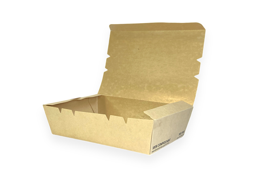 BOXAQ-1000 Bamboo Aqueous Lunch Box