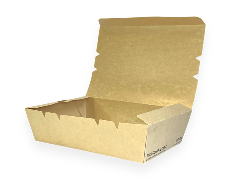 BOXAQ-1200 Bamboo Aqueous Lunch Box