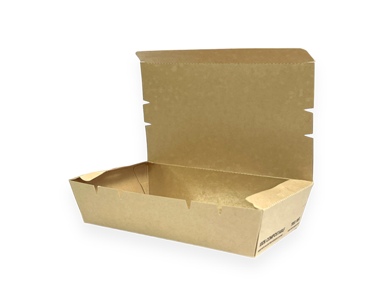 BOXAQ-550 Bamboo Aqueous Lunch Box
